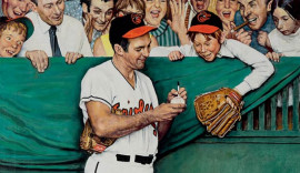 Baseball Great Brooks Robinson Sells Multi-Million Dollar Norman Rockwell For Charity