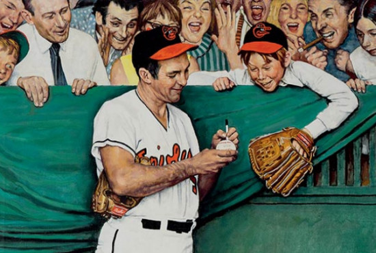 Baseball Great Brooks Robinson Sells Multi-Million Dollar Norman Rockwell For Charity