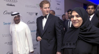 Prince Harry raises millions of dirhams for children with HIV during Dubai visit