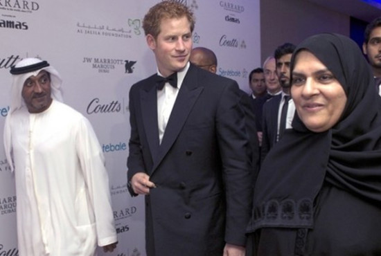 Prince Harry raises millions of dirhams for children with HIV during Dubai visit