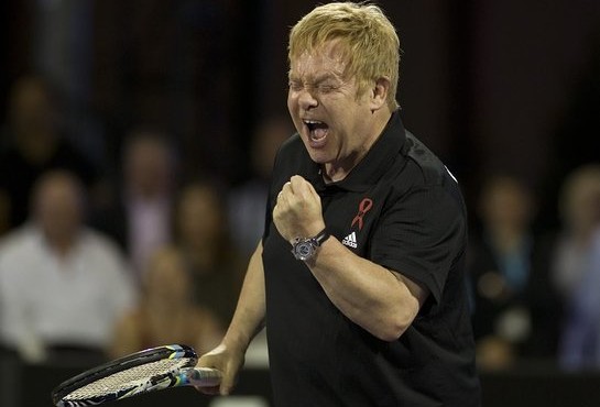 Elton John’s Smash Hits Tennis Raises Over $1 Million