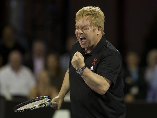 Elton John’s Smash Hits Tennis Raises Over $1 Million