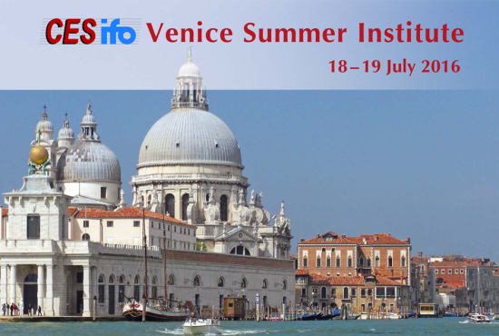 Venice Summer Institute 2016: The economics of philanthropy